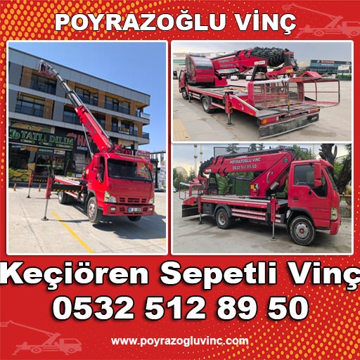 KEÇİÖREN SEPETLİ VİNÇ