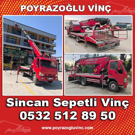 SİNCAN SEPETLİ VİNÇ 