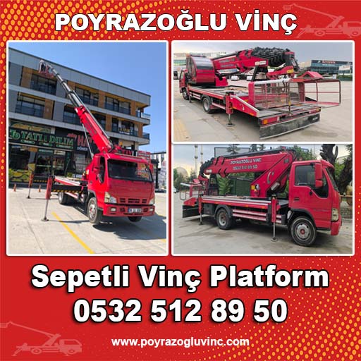 SEPETLİ VİNÇ PLATFORM